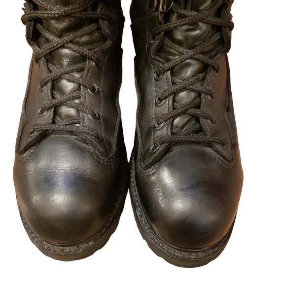 Matterhorn Women Gore-Tex Leather Combat Boots Steel ToeThinsulate USA Vibram 8M